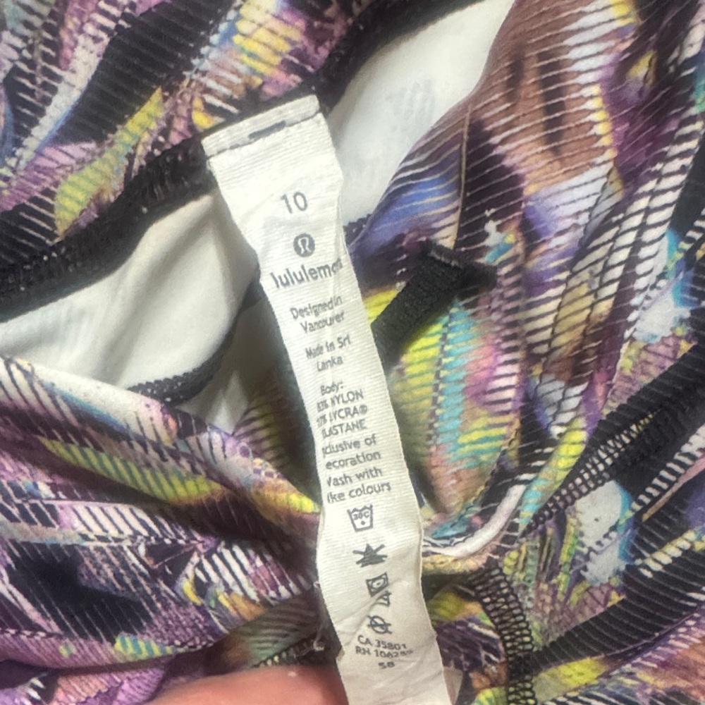 Lulu SeaWheeze Fast&Free 10 Capri Leggings - Picture 2 of 3